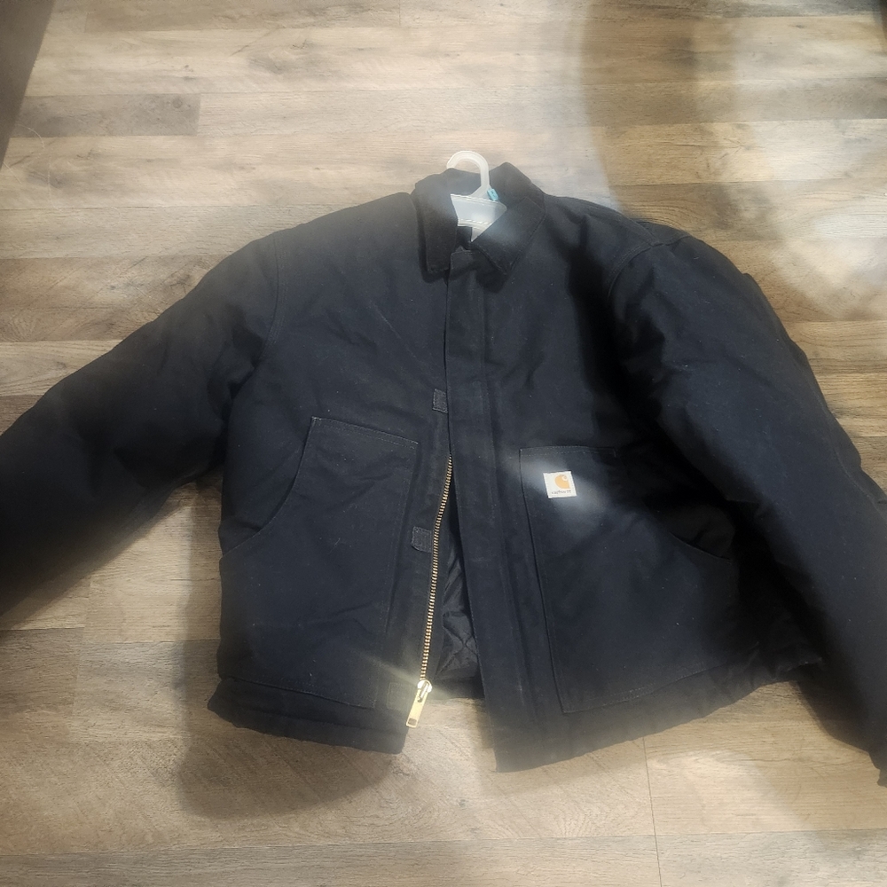 Carhartt Sandstone Jacket Arctic‎ Quilt Lined Mens Large 46 Regular